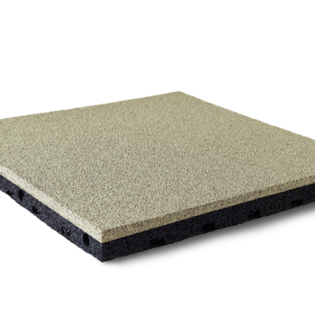 Плитка цветная резиновая 500*500*40 RAL 7047 PRR7047/40 телегрей4 7047 - Сolortile - производство ударопоглащающих резиновых покрытий и резиновой крошки